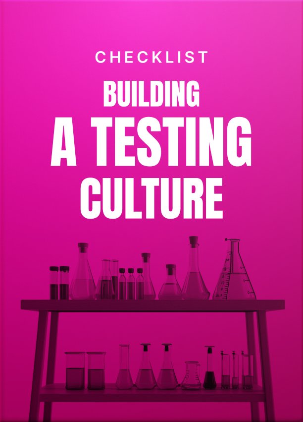 Building a Testing Culture Checklist